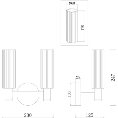 Бра Ambra FR5167WL-02BS