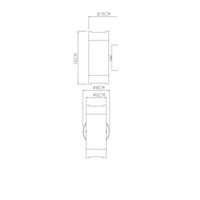 Архитектурная подсветка Atlas A3503AL-2WH