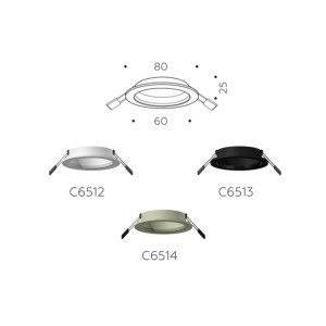 Основание для встраиваемого светильника C C6513